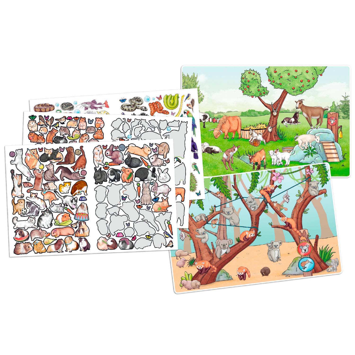 Depesche Create Your Animal World kleurboek
