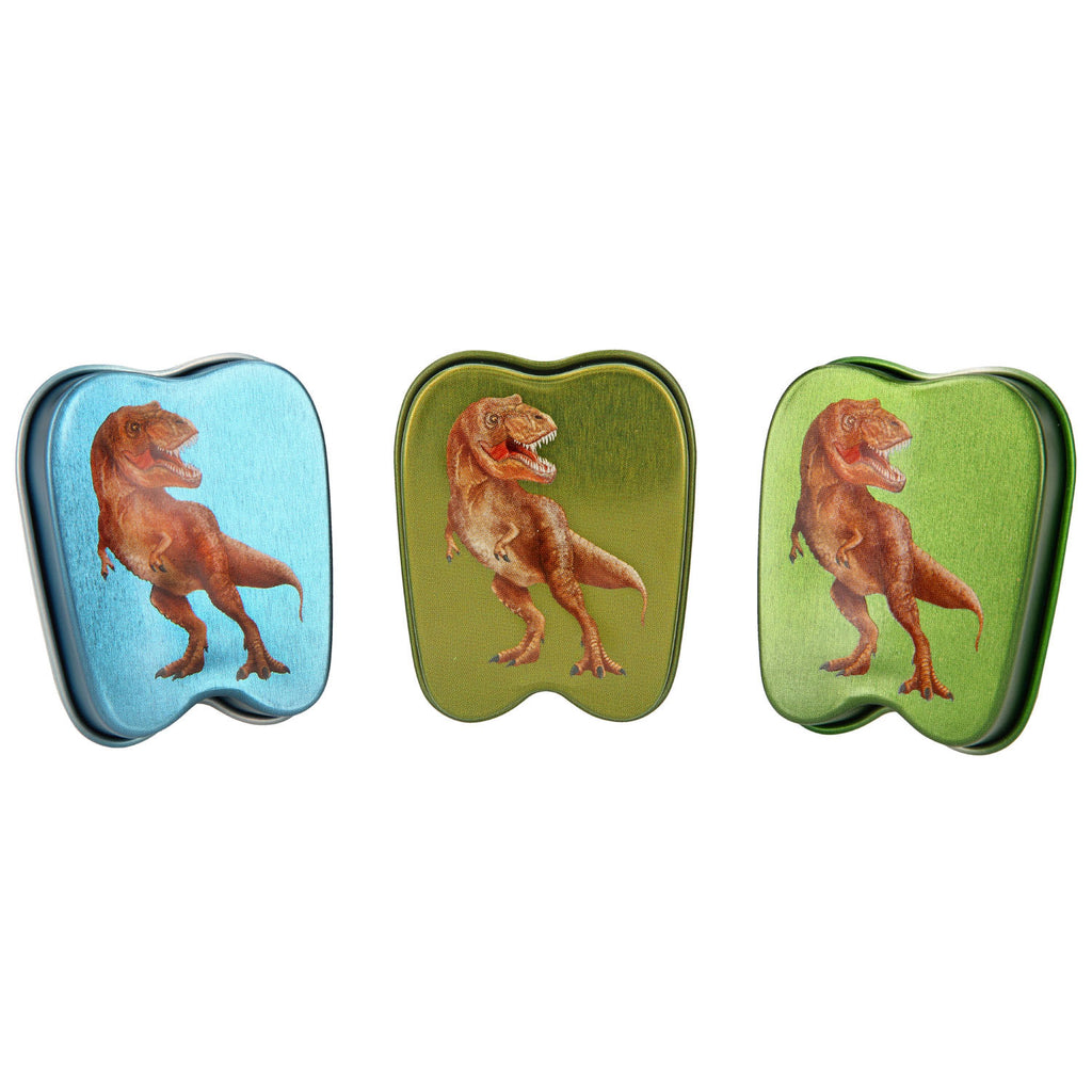 Dino World World World World Tandenblikje