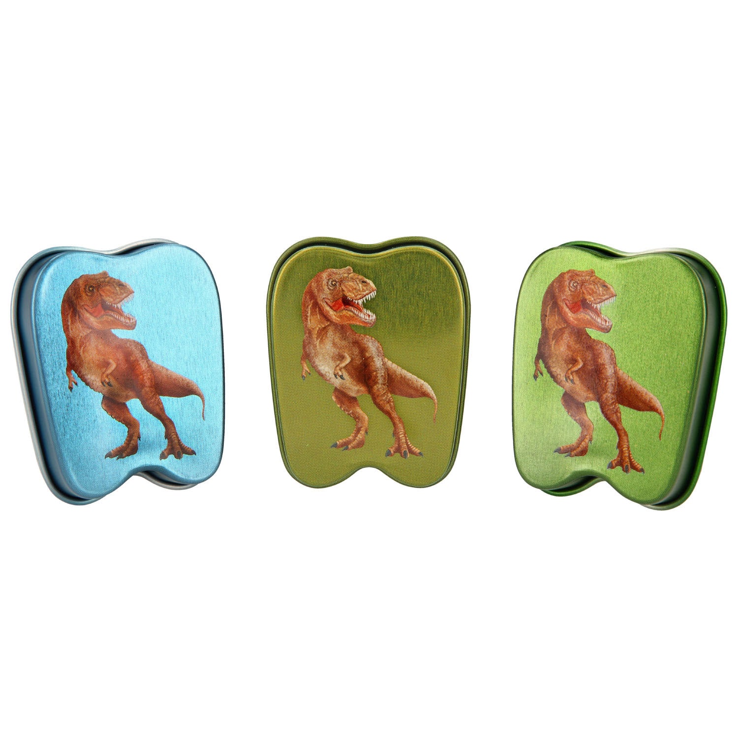 Dino World World World World Tandenblikje
