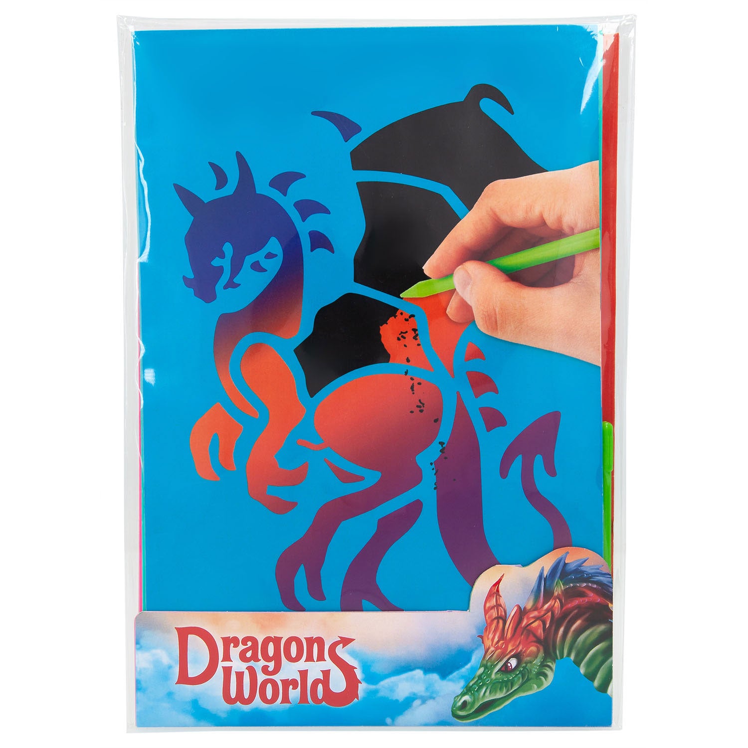 Dino World Draken Scratch Kaarten