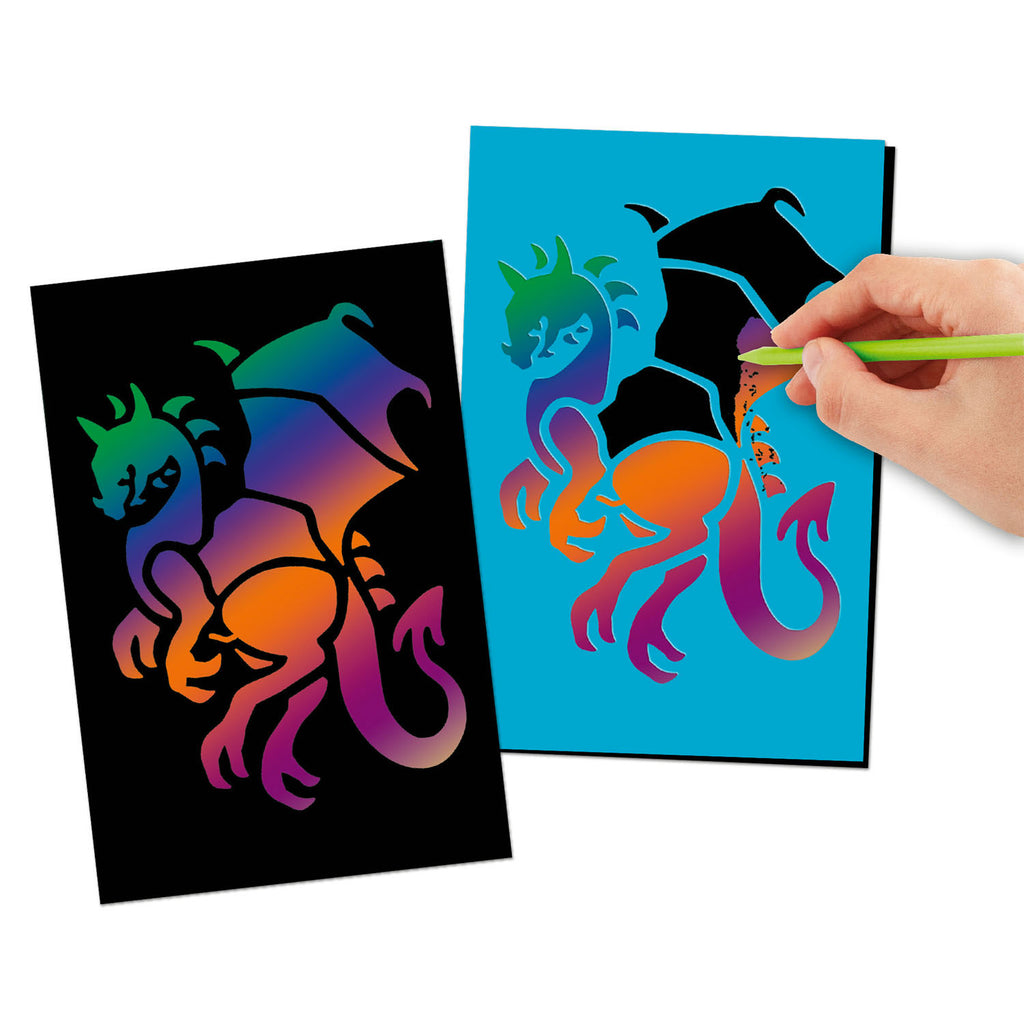 Dino World Draken Scratch Kaarten