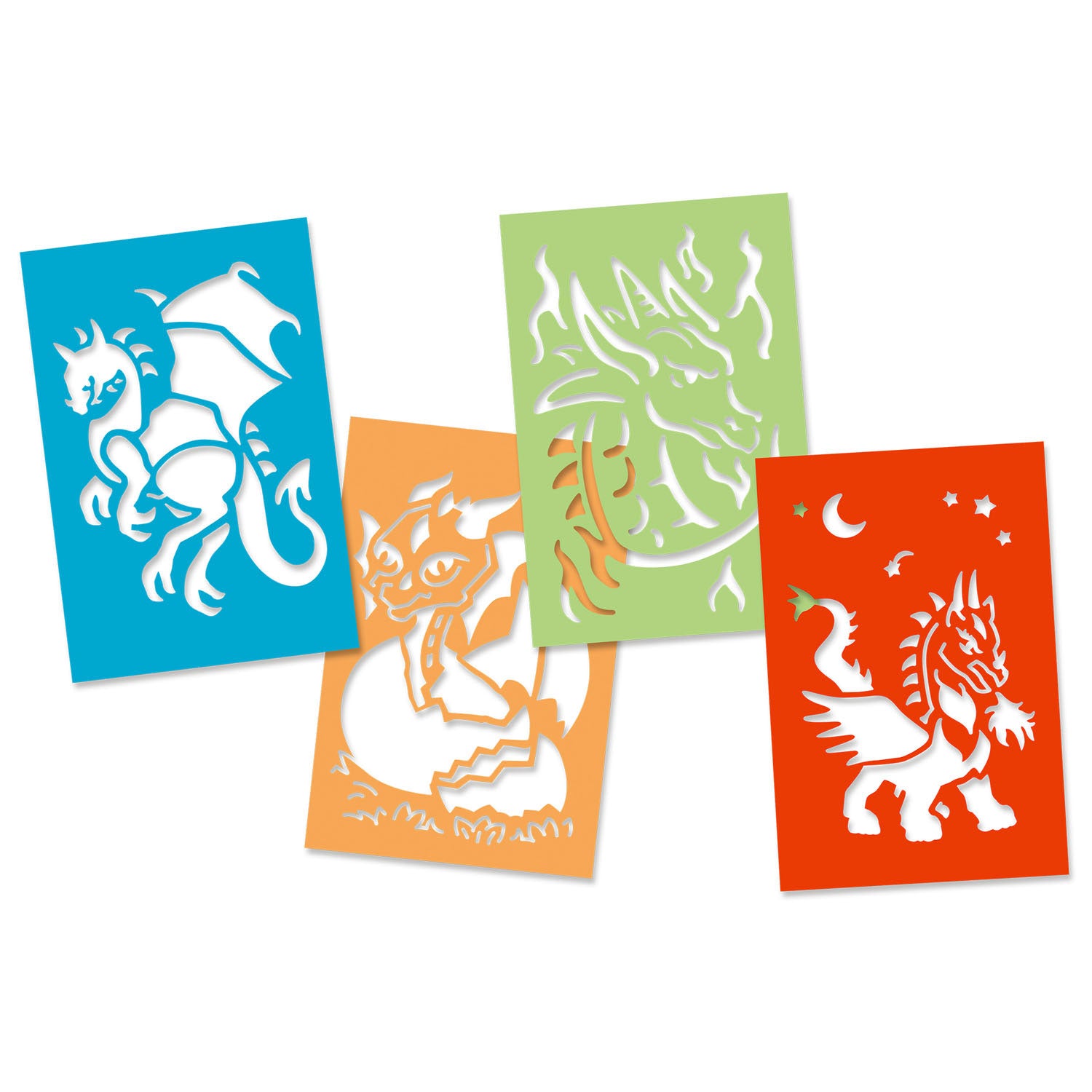 Dino World Draken Scratch Kaarten
