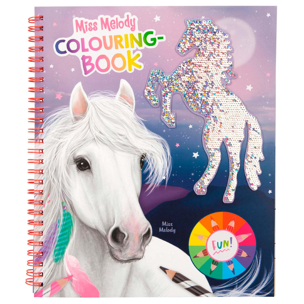 Miss Melody Kleurboek met Pailletten