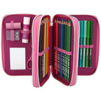 TOPModel 3-vaks Etui Gevuld Cherry Bomb Holo