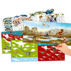 Dino World World Sticker Fun