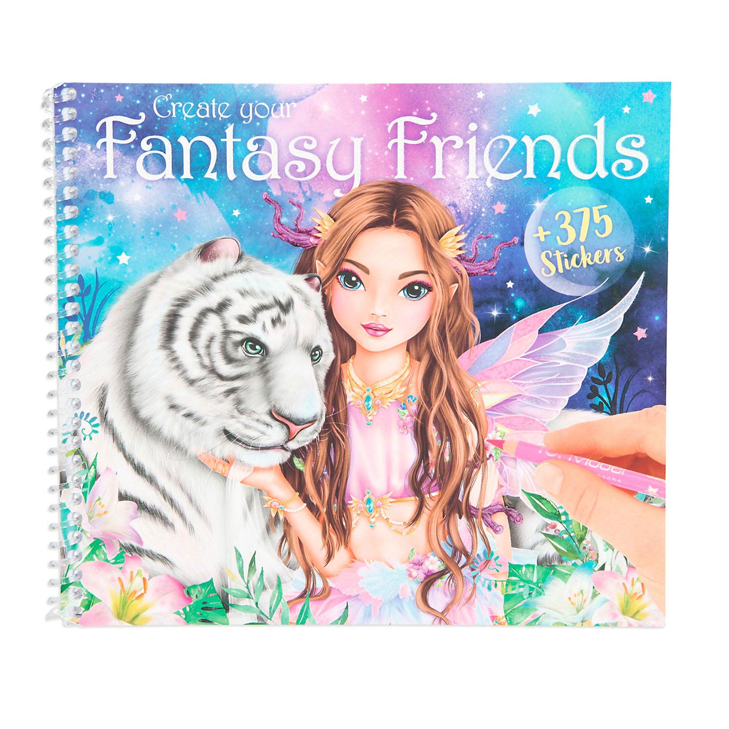 TOPModel Create your Fantasy Friend Kleurboek