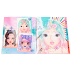 TOPModel Create your Fantasy Face Kleurboek