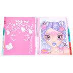 TOPModel Create your Fantasy Face Kleurboek