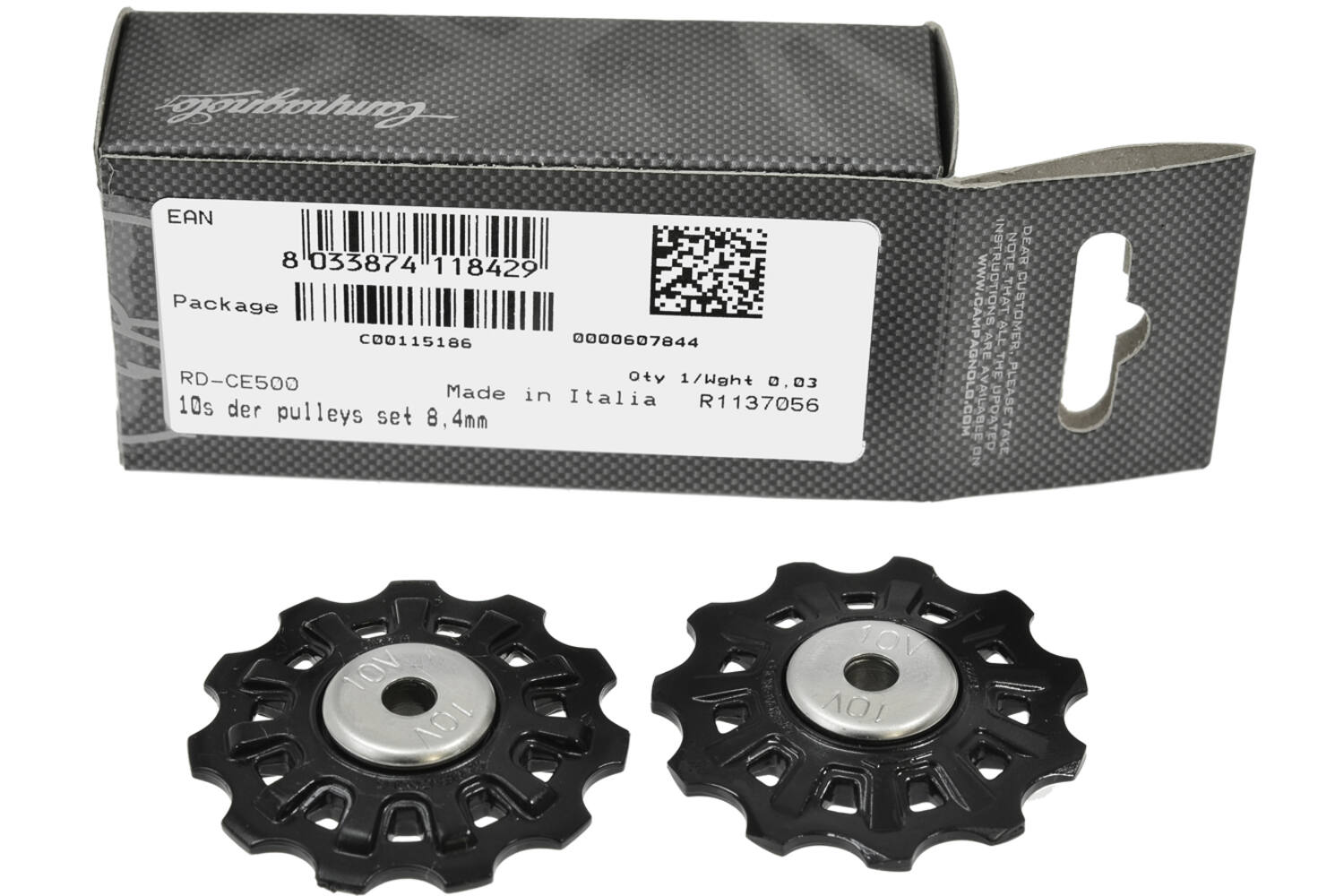 Campagnolo Set derailleurwieltjes centaur 10 speed