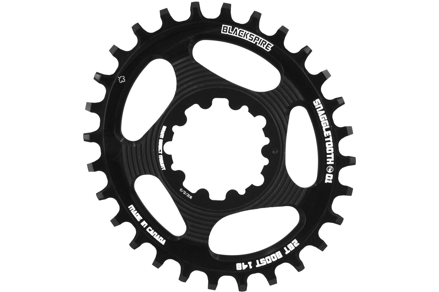 Blackspire Kettingblad kettingblad snaggletooth oval sram spline 28 3mm offset boost