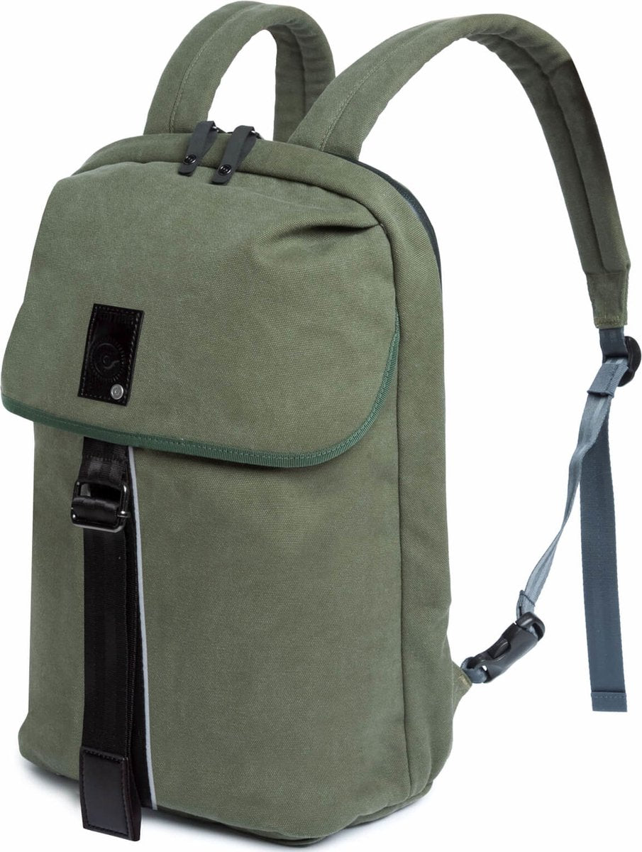 Cortina Durban backpack / rugtas / laptoptas / enkele tas army green 18 liter