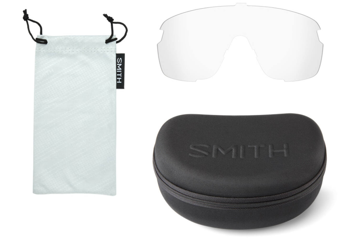 Smith Bobcat bril matte black marble chrom violet mirror