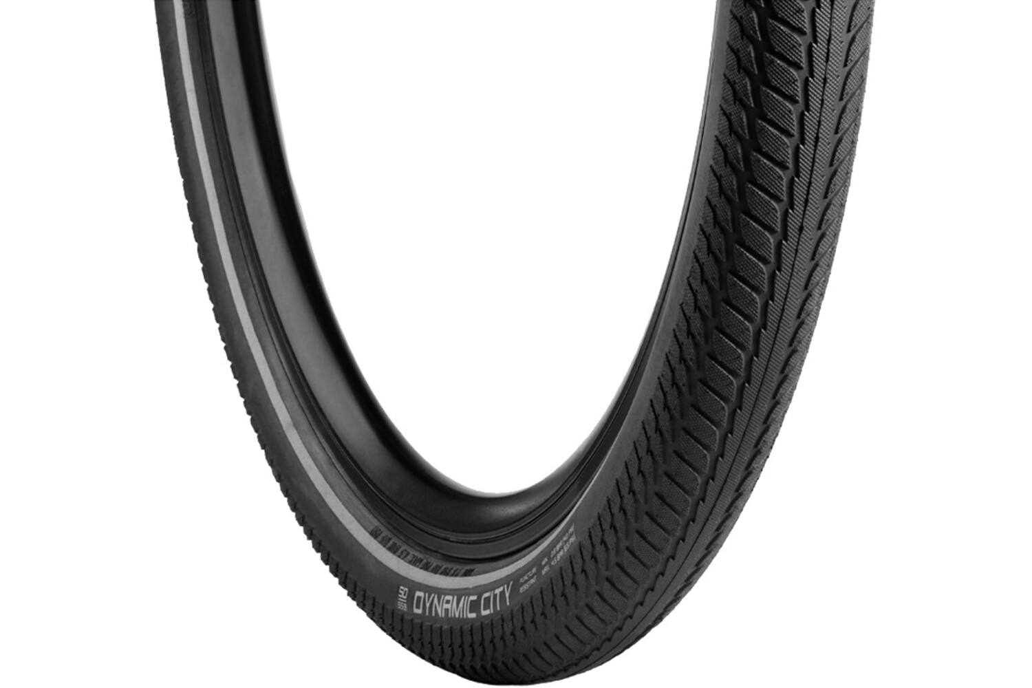 Vredestein buitenband dynamic city 47-559 zwart refl