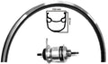 Kgs achterwiel 28 inch (622) sram spectro 7 remnaaf zwart kaal