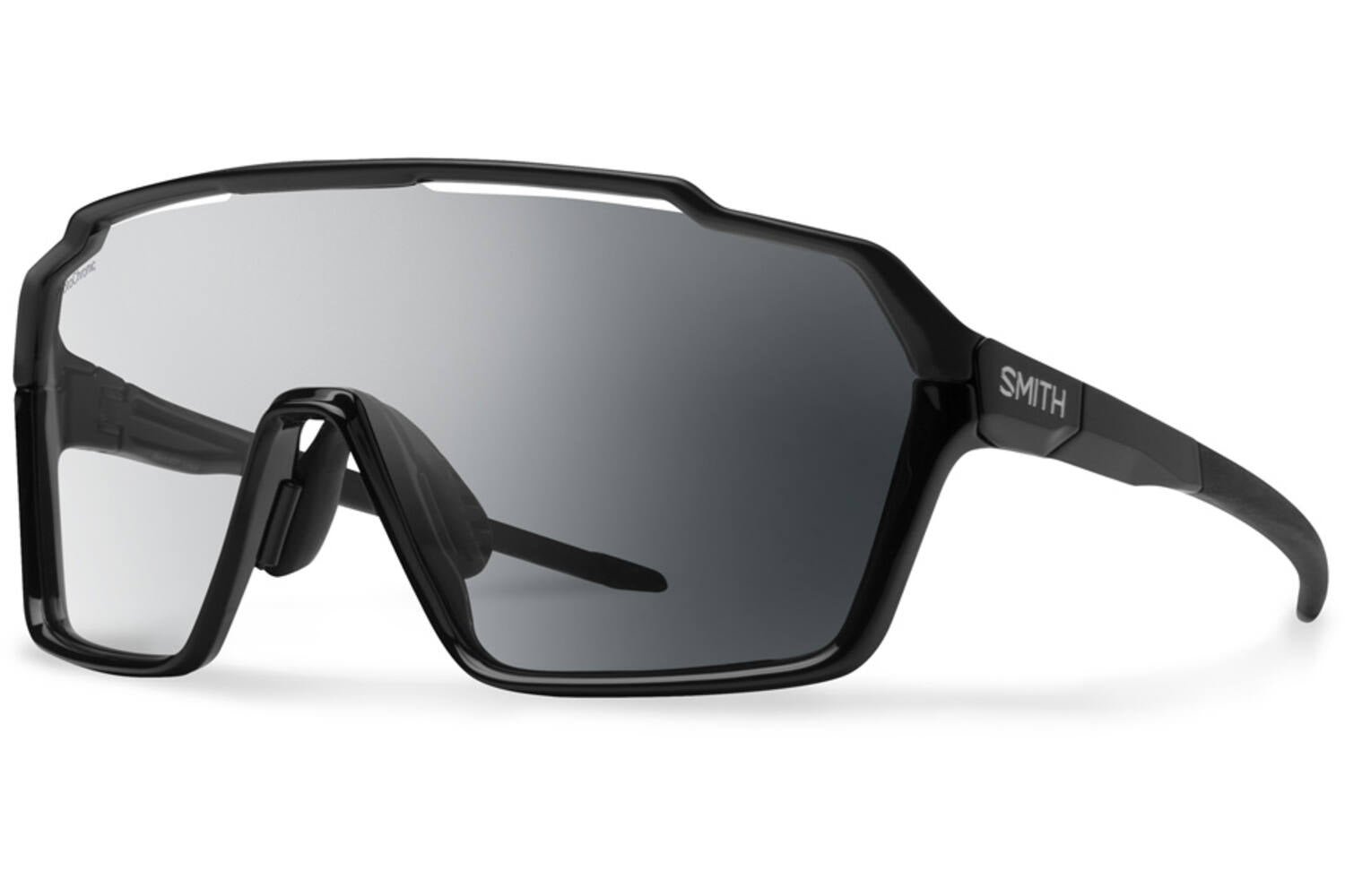 Smith Shift xl mag bril black photochromic clear to grey