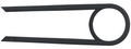 Hebie Chainglider 38 Tands - Lang 486-535mm - Nexus 5 E-Bike - Zwart