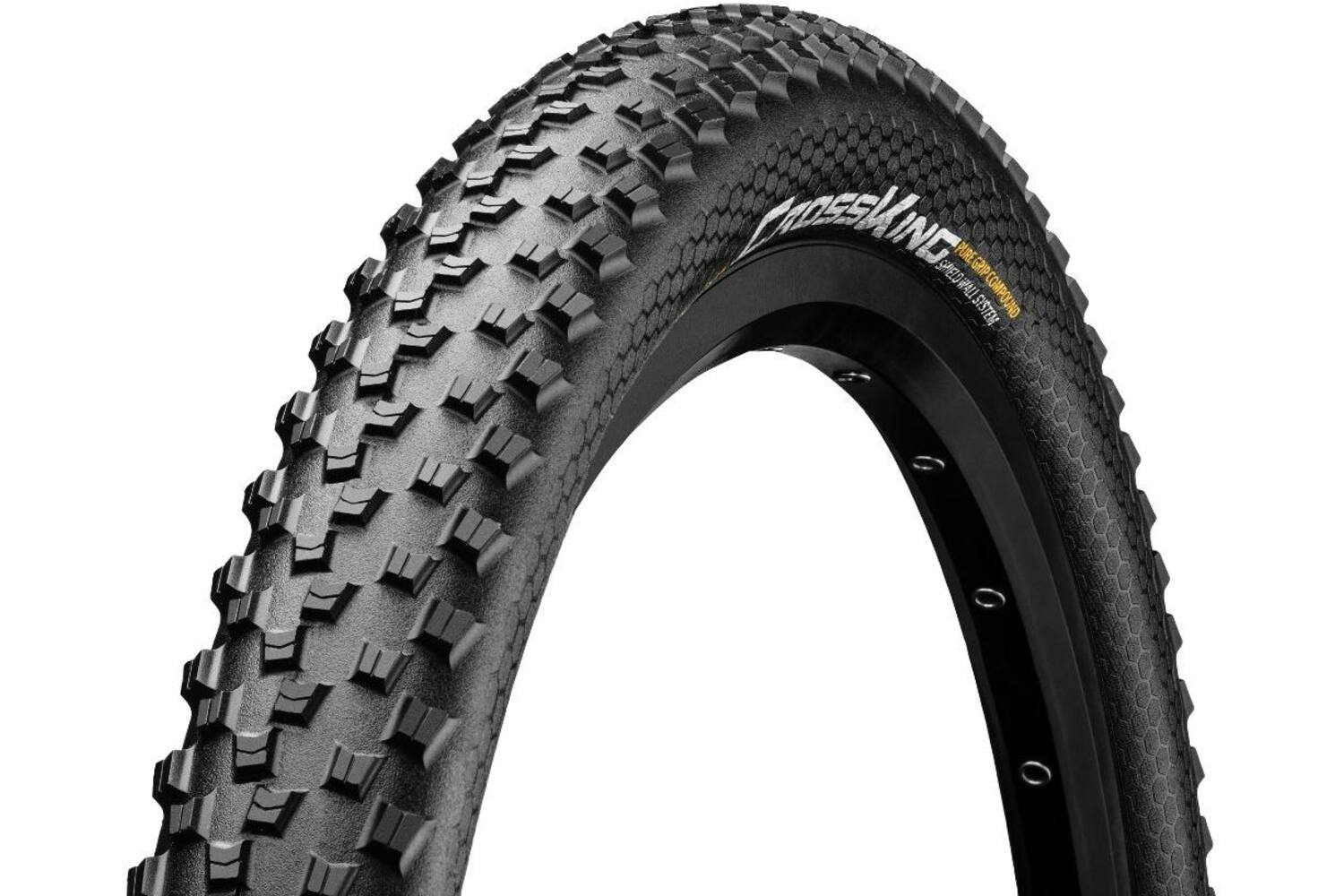 continental cross king mtb buitenband zwart