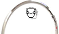 Weinmann x-plorer velg zilver etrto 406 20 inch 32 gaats