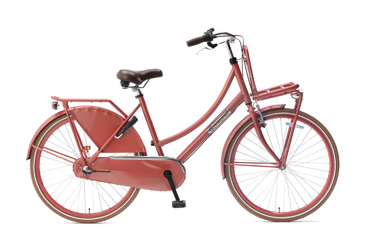 popal | meisjesfiets | daily dutch basic+ 26 | staal | roze