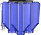 Target 8 Flight Clear Case Blue