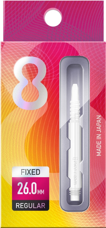 Target 8 Flight Shaft White In Between
