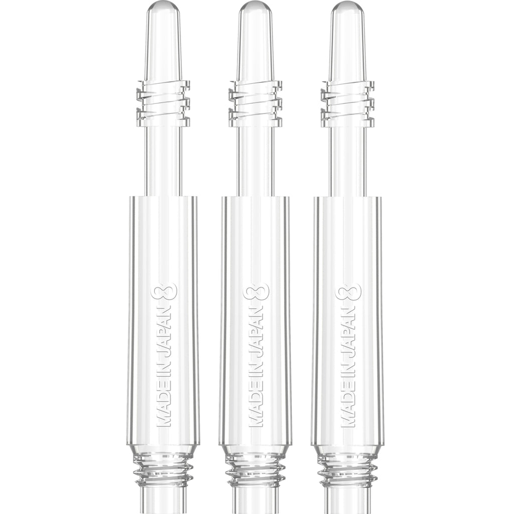 ! Target 8 Flight Spin Shaft Clear Short