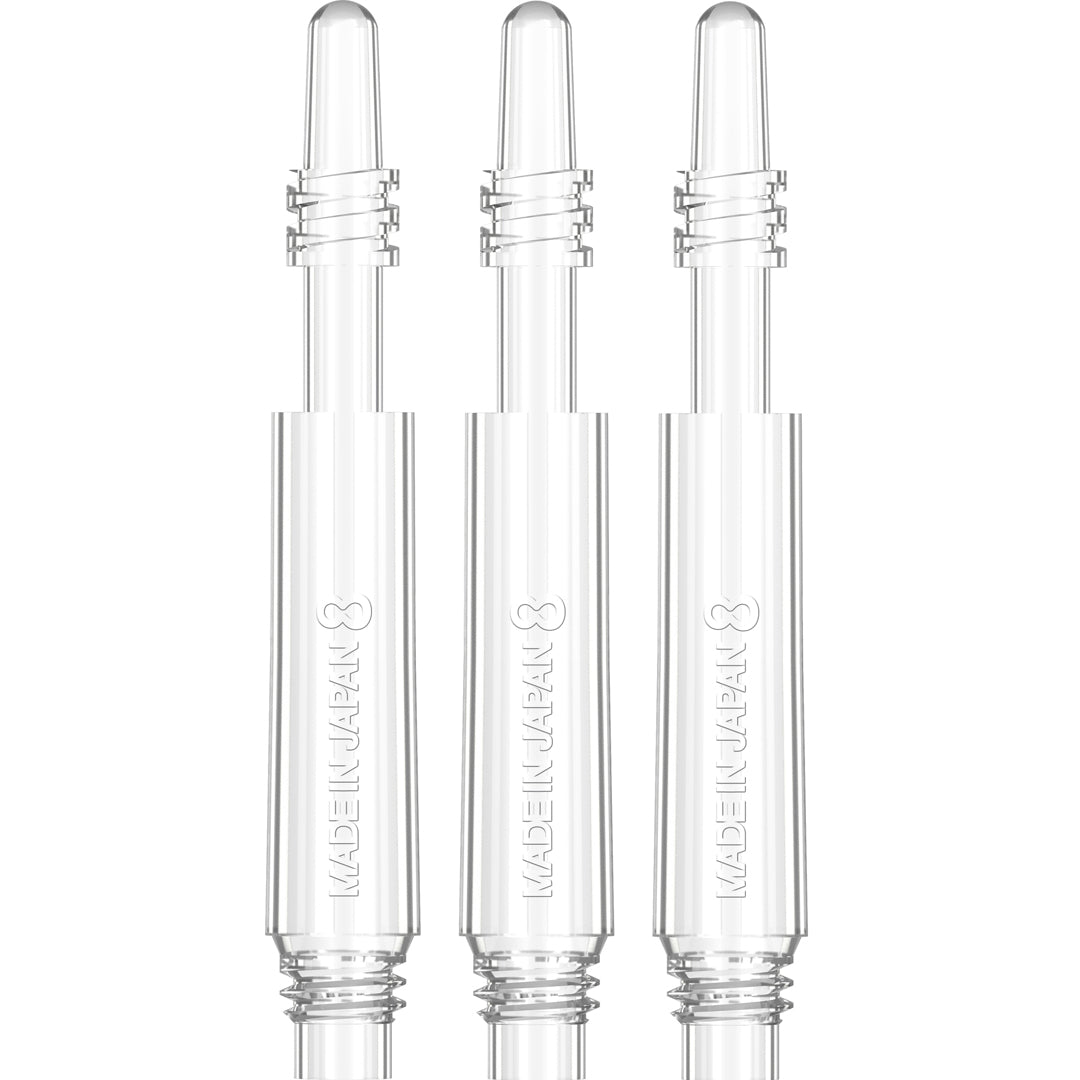 ! Target 8 Flight Spin Shaft Clear Short