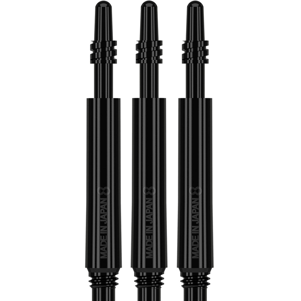 Target 8 Flight Spin Shaft Black In Between