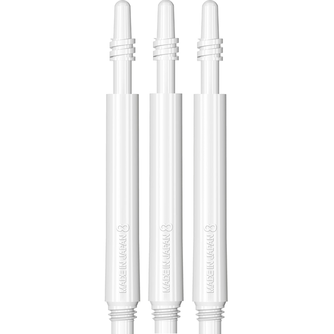 Target 8 Flight Spin Shaft White Medium