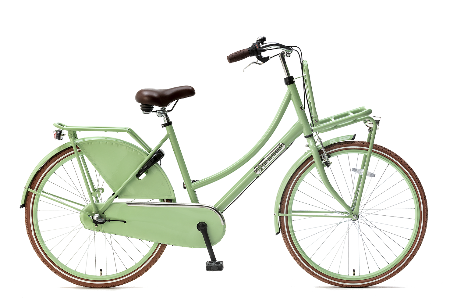 popal | meisjesfiets | daily dutch basic+ 26 | staal | pistache