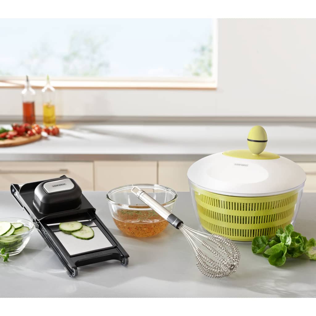 Leifheit trend slacentrifuge 4 l wit-lime