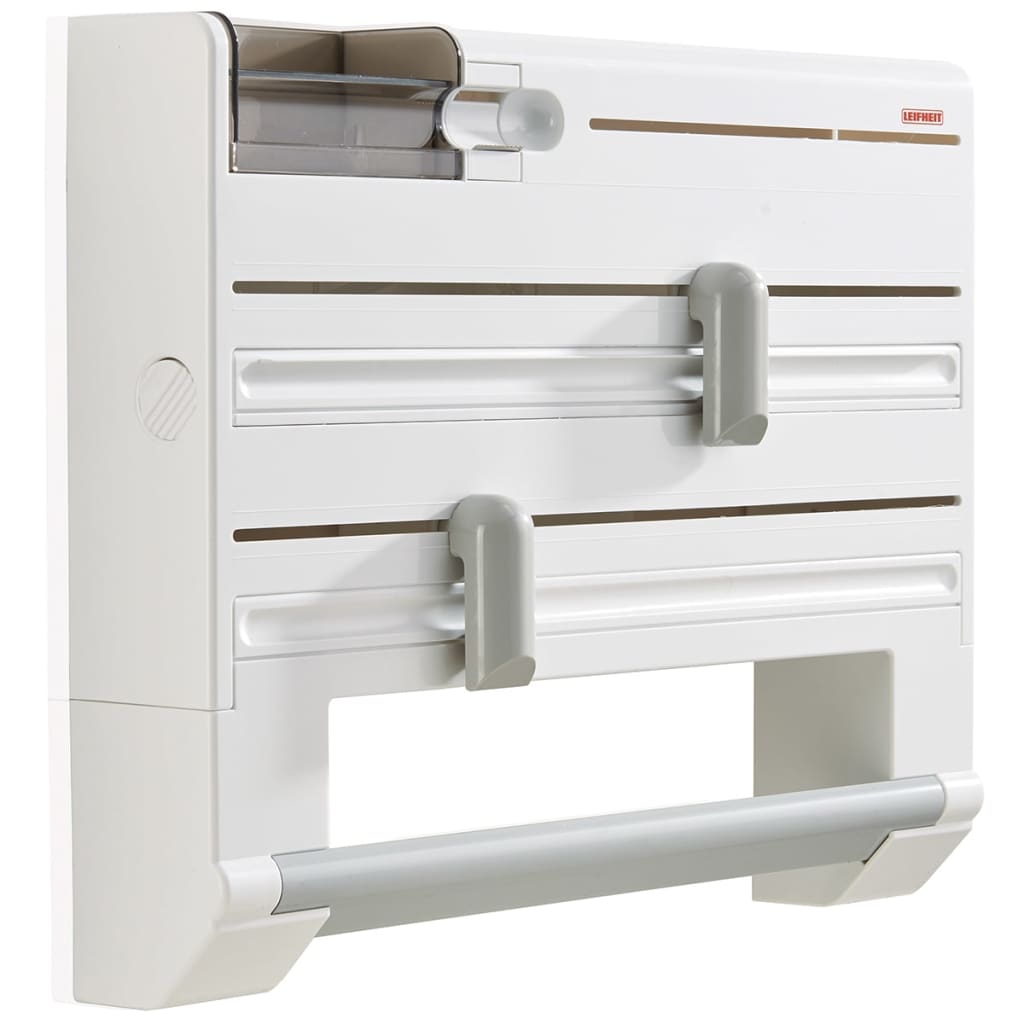 Leifheit keukenrolhouder parat plus wit ps, pe, staal, abs