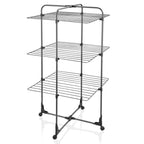 Leifheit 81470 classic 270 droogtoren 3 etages 27 m drooglengte 126x68x68 cm zwart