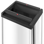 Hailo prullenbak 0840-111 zilver big-box swing l