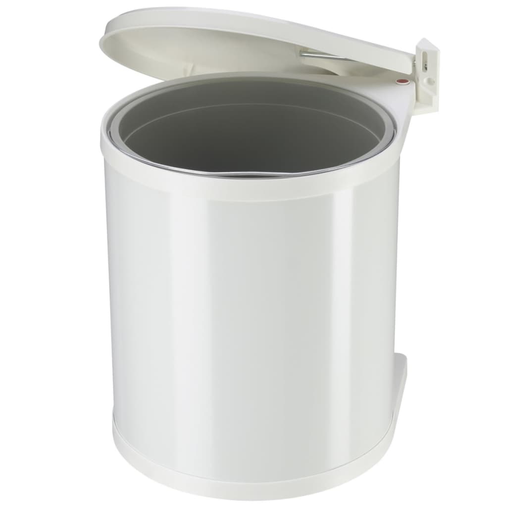 Hailo 3555-001 compact-box m prullenbak 15l wit