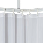 Sealskin douchegordijnstangenset easy-roll wit