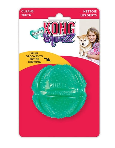 Kong Squeezz dental bal mintgroen