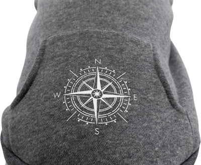 trixie be nordic hondentrui hoodie flensburg grijs