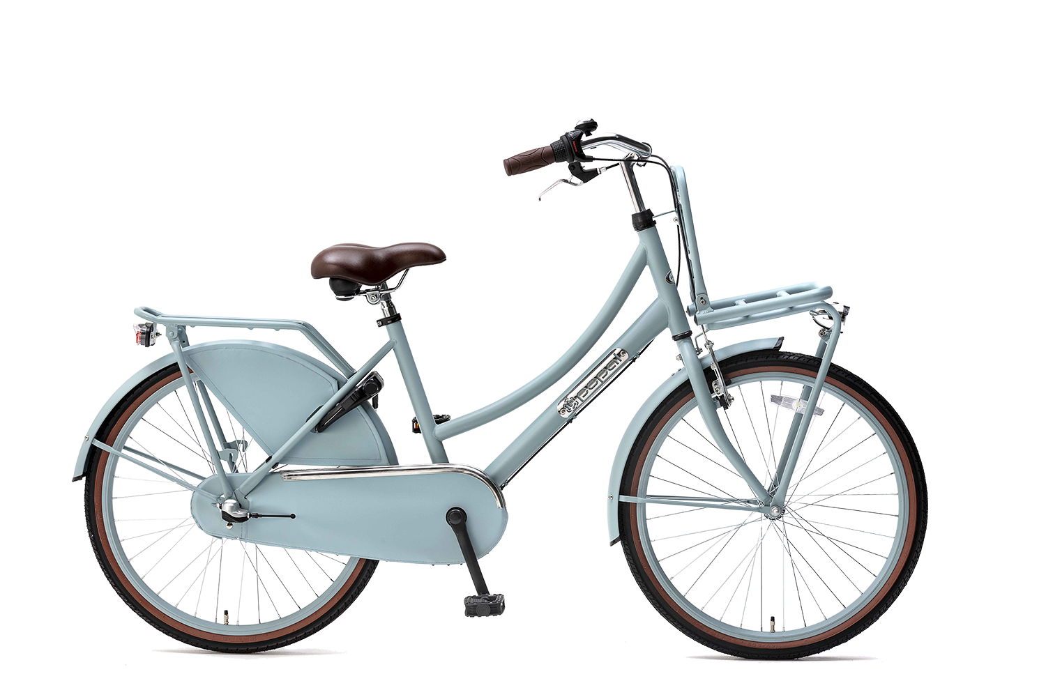 popal | meisjesfiets | daily dutch basic+ 24 | staal | blauw
