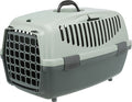 Trixie Be eco vervoersbox capri antraciet / grijs-groen