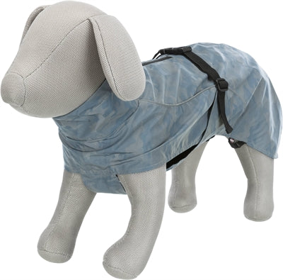 Trixie Regenjas lunas zilverblauw