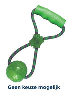 Kong Squeezz ball met handvat