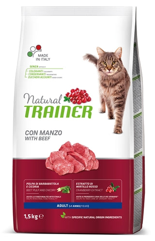 Natural trainer Cat adult beef