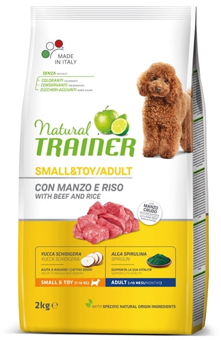 Natural trainer Dog adult mini beef / rice