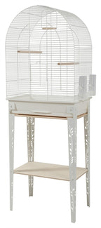 Zolux Vogelkooi patio met standaard wit