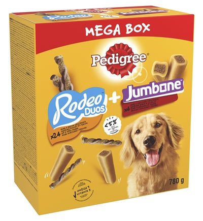 Pedigree Megabox rodeo + jumbone