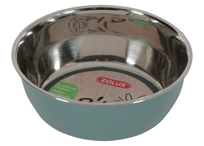 Zolux Ehop voerbak inox rvs groen