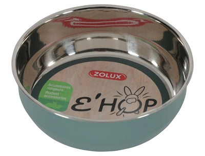 Zolux Ehop voerbak inox rvs groen