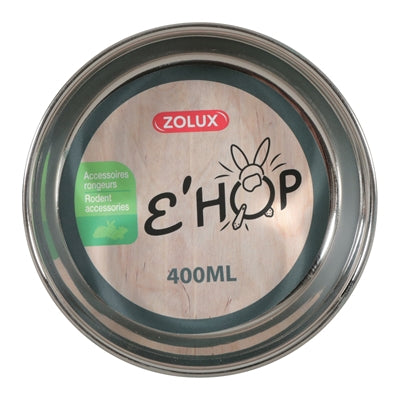 Zolux Ehop voerbak inox rvs groen