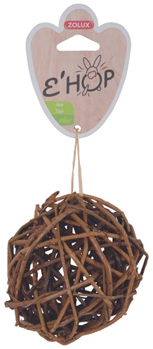 Zolux Ehop speelbal rotan donker